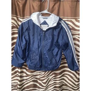 Kids/boys Sz 10 zip up hooded jacket